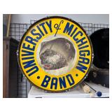 The University of Michigan Rose Bowl Era Drum 