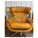 #610 Overman Butterscotch 1970's Lounge Chair (Buffalo style)
