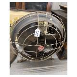 #617 GE Vortex Cage Mountable Industrial Fan & Chrom-Ever Vintage Window Fan