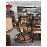 #454 Ornate Victorian Corner Shelf