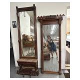 #474C 2 Victorian Pier Mirrors