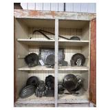 #478 Large Lot of Vintage Metal Bake Ware & Tin Candy Molds