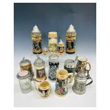 Nice Selection of German Beer Steins