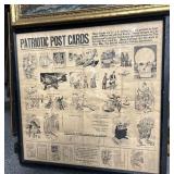 Patriotic Post Cards Poster