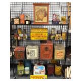 Preview Photo- Fantastic Collection of Antique Tobacco Tins, & Advertising