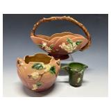Roseville Pink Apple Blossom Pottery incl. 310-10