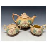 Hull Art Pottery- Waterlily Tea Set