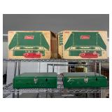 Coleman Camp Stoves with Original Boxes, etc.