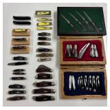 Preview Photo- Great Collection of Case Knives