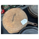 #779 Griswold No. 10 Cast Iron Skillet w/ No. 10 Cast Iron Lid