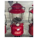 #813 Coleman Model 200A Red Gas Lantern