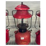 #814 Coleman Model 200A Red Gas Lantern