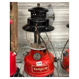 #818 Kamplite Model LRL21A Red Gas Lantern - American Gas Machine Co.