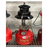 #820 Kamplite Model LRL21B Red Gas Lantern - King Seeley Corporation