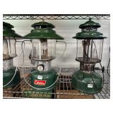 #837-38 Coleman Model 228J Green Gas Lantern
