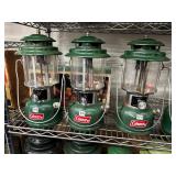 #845-47 Coleman Model 220H Green Gas Lantern