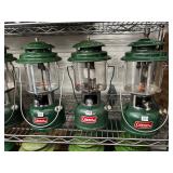 #848-50 Coleman Model 220J Green Gas Lantern