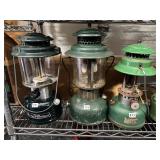 #851-53 Coleman "The Powerhouse" Model 290A700 Green Gas Lantern
