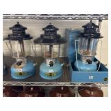 #865-67 Sears Roebuck And Co. Model 476.74070 Blue Gas Lantern