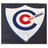 #650 Double Sided Porcelain Sign