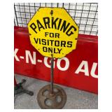 #684 Stonehouse Signs "Parking For Visitors Only"