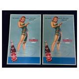 #1404-05 The Right Bait for Any Angler Enjoy Red Rock Cola Cardboard