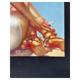 #1406 Cardboard advertisement