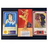 #1418 Pin-Up Girl Promotional Calendars incl. Shell etc.