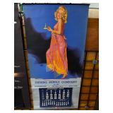 #1435 Earl Moran Pin-Up Girl Calendar