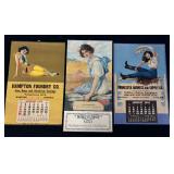 #1445 Group of 3 Pin-Up Girl Calendars incl. 