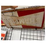 #662 Lots of patina- Approx Dimensions: 19"x36"
