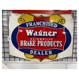 #681 5 Color (Gradient)  Single Sided Steel Advertising Sign