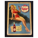#1403 Drink Spur Cola Cardboard