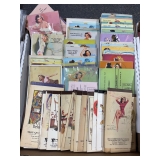 #1423  Stickers, Mutoscope, Playing Cards,  Matches, etc.