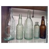 #1449 Group of 5 Ann Arbor, Mich Glass Brewing Bottles incl. Harpst & Co.,  Ann Arbor Brewing Co., M