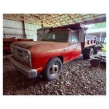 1990 Dodge Ram 350 Dump, odometer Reads 58,000 miles