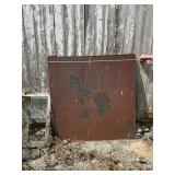 Steel Sheet 3/8 thick, roughly 4' X 4'