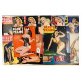 #9 Lot of 13 Beauty Parade Magazines