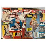 #15 Lot of 11 Flirt & Whisper Magazines