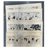 #49 Lot of 8 Hasy & Masy 4 panel comic proof 