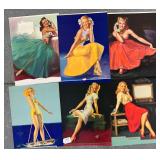 #75  Large pinup girl posters signed by Earl Moran 