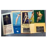 #84 Large Earl Moran vintage pinup girl calendars