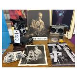 #102  Fantastic Lot of Earl Morans Personal Camera's Incl.Yashica-635 & a Realist 45 and photos of E