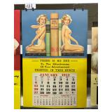 #111 Large Amazing Print House Calendar (bare facts) artist Dancona