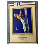 #117 Print Setters Calander  (first mate) Signed by Earl Moran