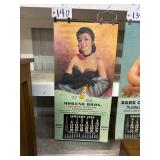 #140 Advertising Pin-up Calendar 1959 (Moreno Bros. Orabella Olive Oil) signed by Zoe Mozert