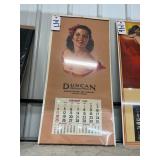 #147 Advertising Pin-up Calendar1953 (Duncan Electric MFG. Co.)