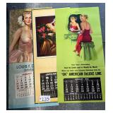 #235 Lot of Pin-up Girl Calendars