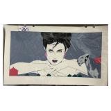 #265  Signed Silkscreen Print by Jennifer Nagel (Park Place Estate) 41X25 				