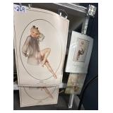 #269 Varga  Lot of 5 Poster Prints ( Sleepy Time) and 2 Vargas , Varga Taschen Poster Book & Calenda